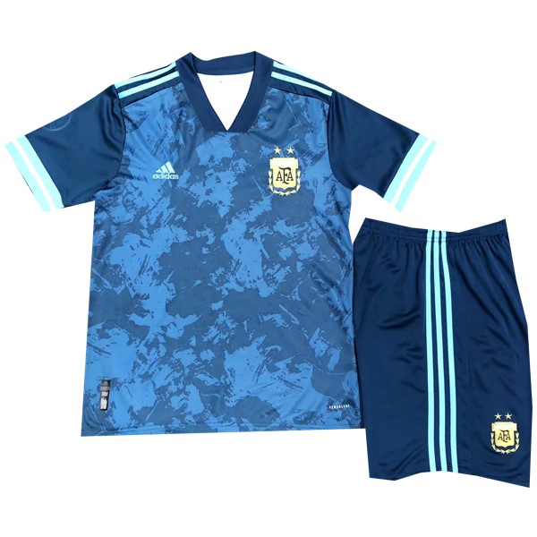 Maillot Argentine Exterieur Enfant 2020 Bleu